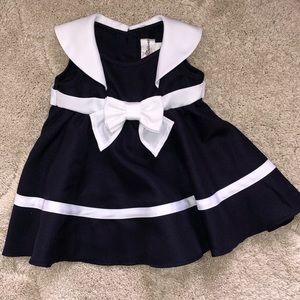 Baby girl sailor style dress 3-6 months